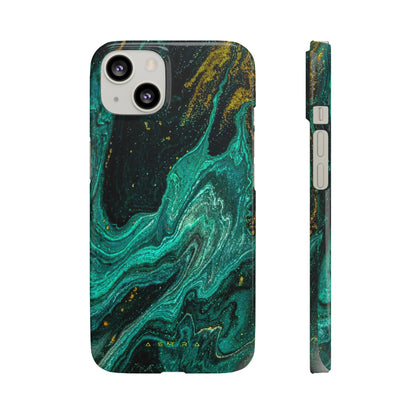 Mystic Lagoon iPhone 13 Glossy Phone Case Accessories Classic Glossy iPhone Cases Matte Phone Cases