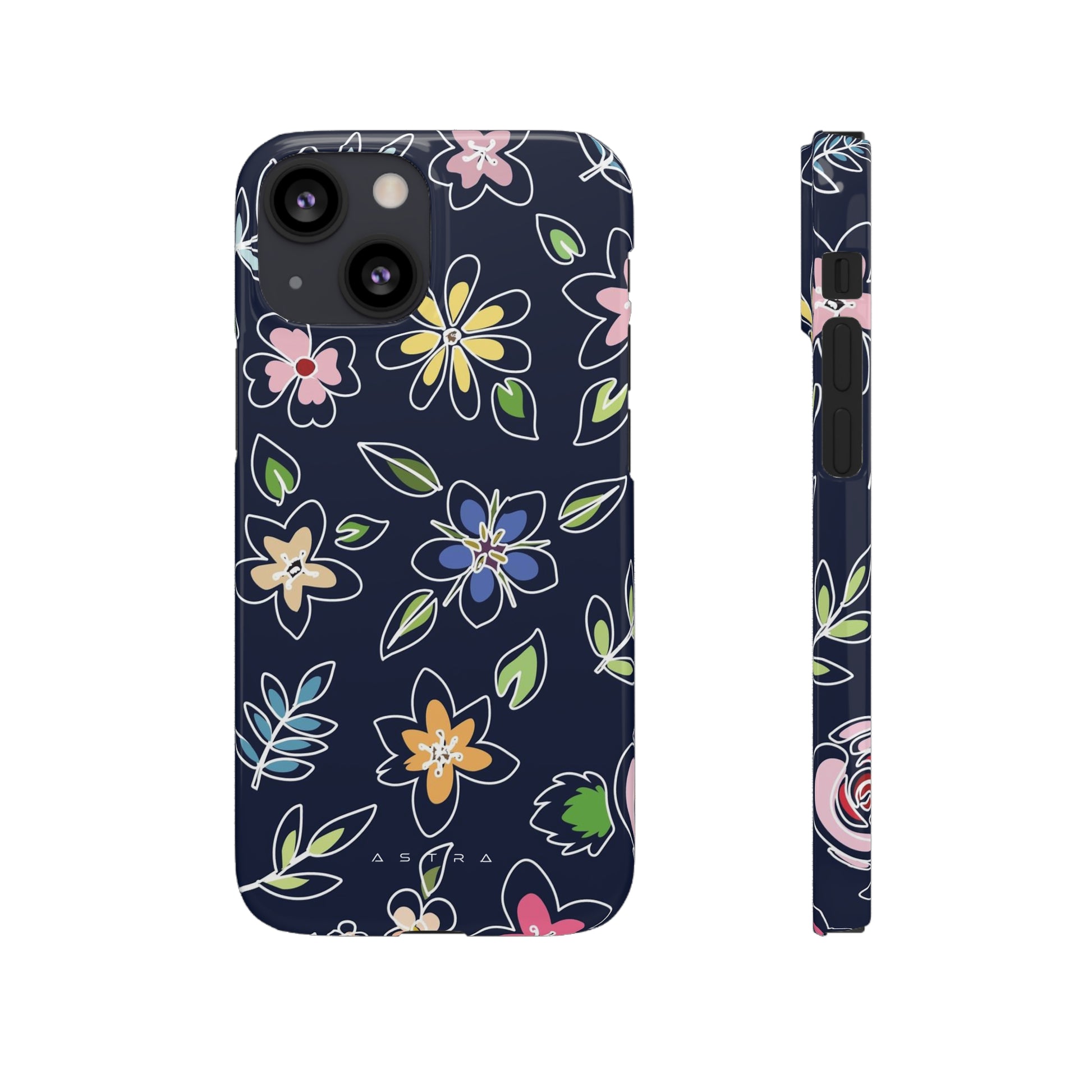 Astral Garden iPhone 13 Mini Glossy Phone Case Accessories Classic Glossy iPhone Cases Matte Phone Cases Samsung Cases