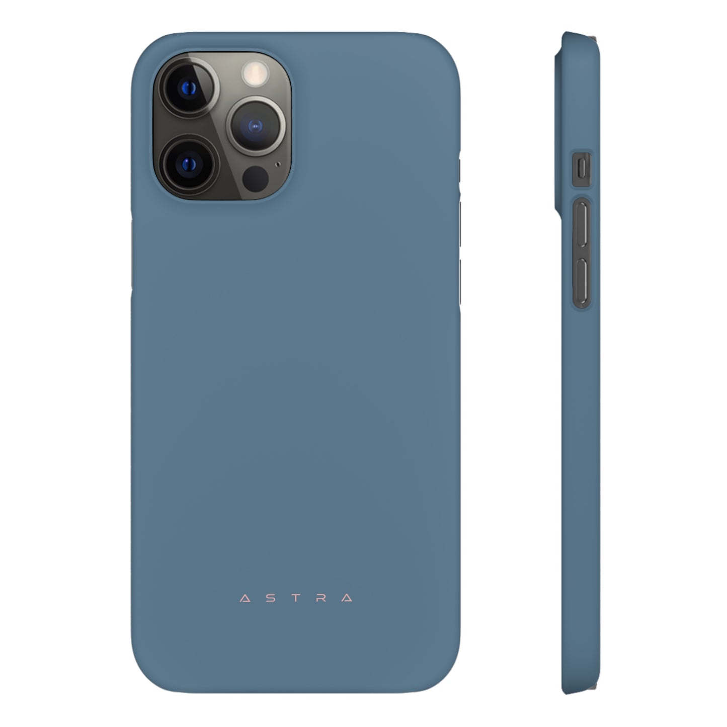 Blue Titanium iPhone 12 Pro Max Matte Phone Case Accessories Classic Glossy iPhone Cases Matte Phone Cases Samsung Cases