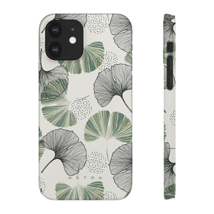 Botanical Bliss iPhone 12 Glossy Phone Case Accessories Classic Glossy iPhone Cases Matte Phone Cases Samsung Cases