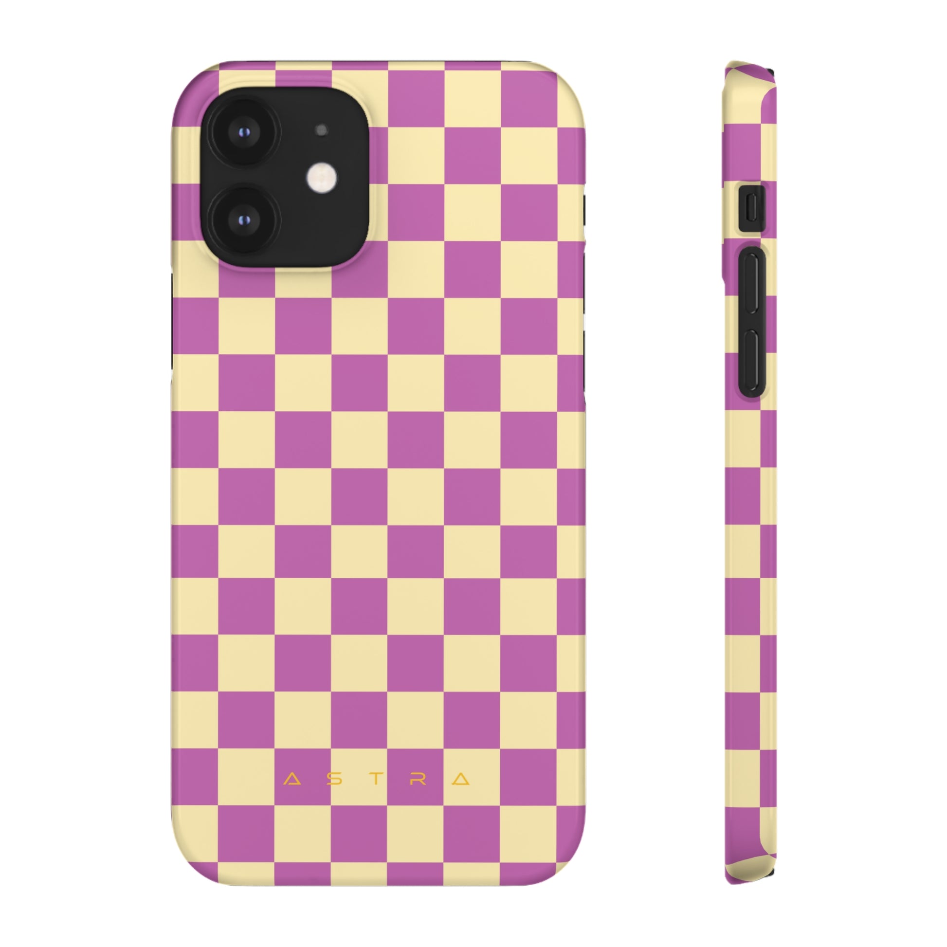 Check and Mate iPhone 12 Glossy Phone Case Accessories Classic Glossy iPhone Cases Matte Phone Cases Samsung Cases