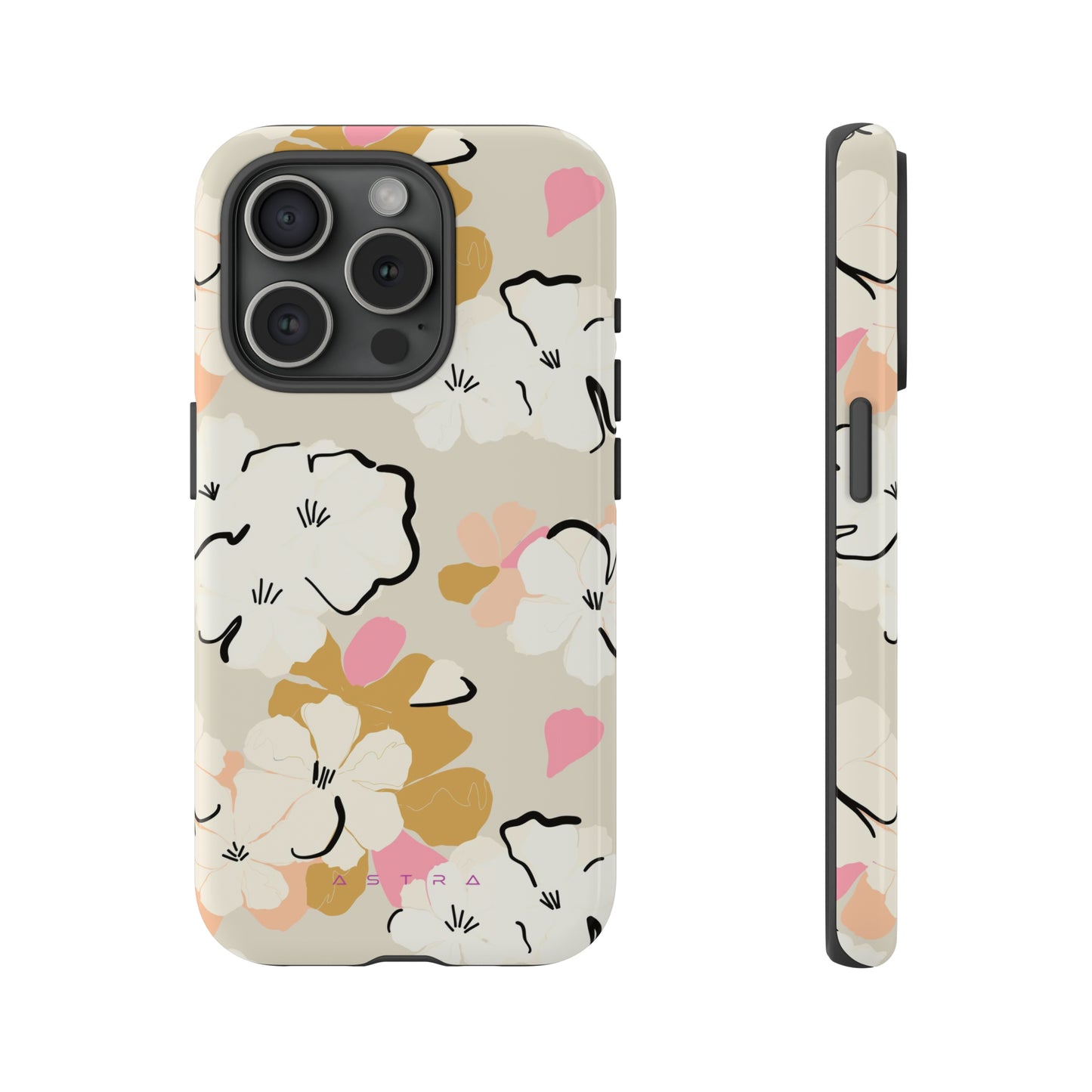 Lush Haven iPhone 15 Pro Glossy Phone Case Accessories astra Elite Glossy iPhone Cases Koreanmade Matte Phone accessory Phone Cases Tough Valentine's Day Picks
