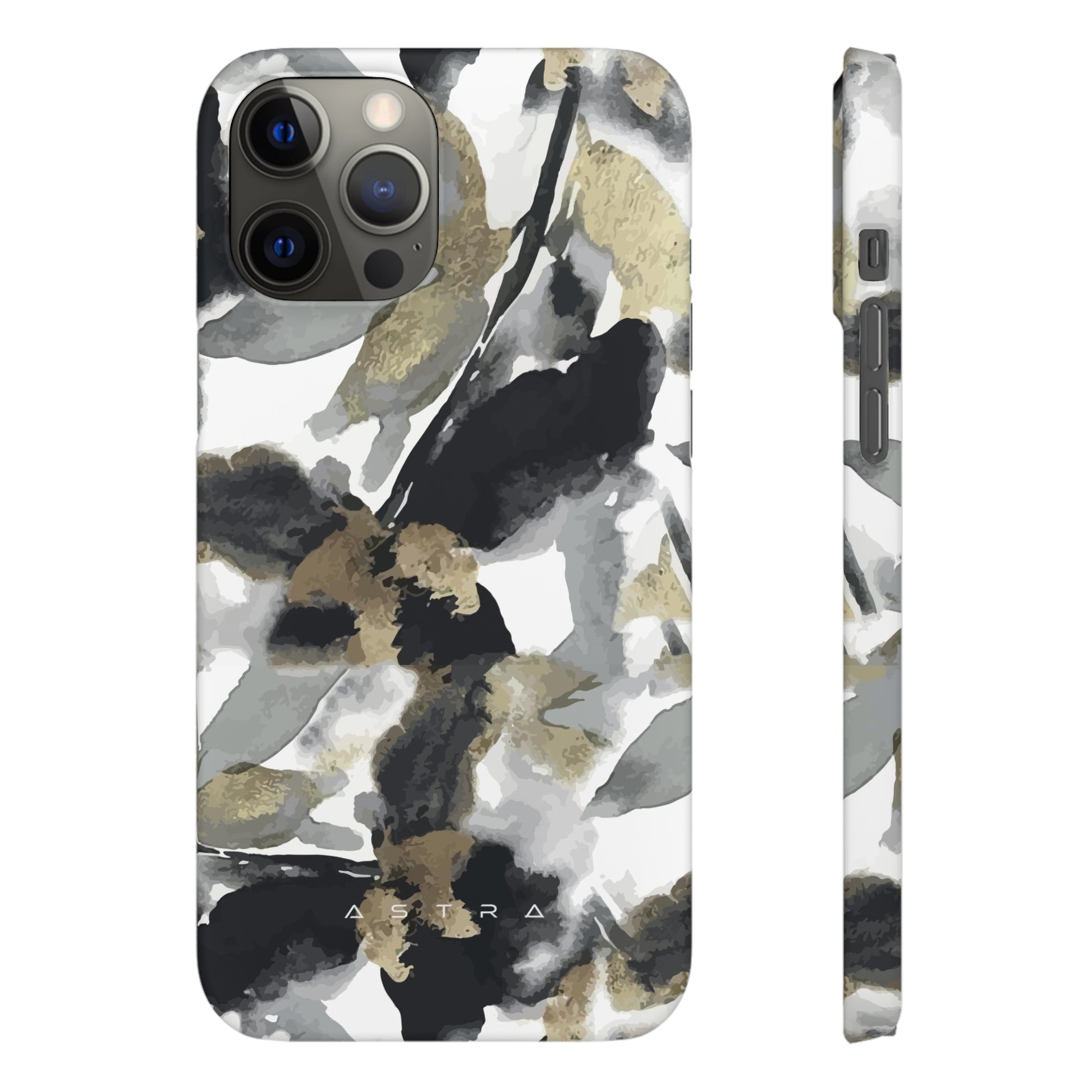 Golden Serenity iPhone 12 Pro Max Matte Phone Case Accessories Classic Glossy iPhone Cases Matte Phone Cases Samsung Cases