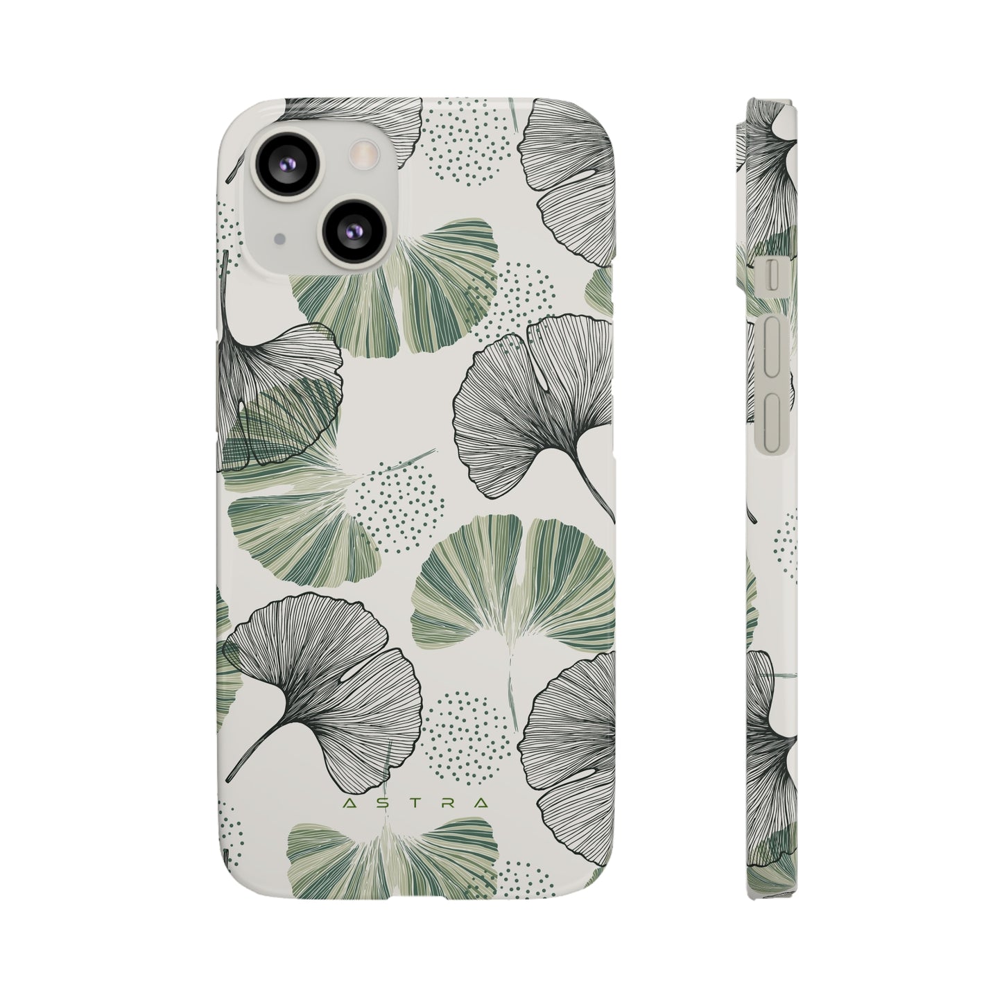 Botanical Bliss iPhone 13 Glossy Phone Case Accessories Classic Glossy iPhone Cases Matte Phone Cases Samsung Cases
