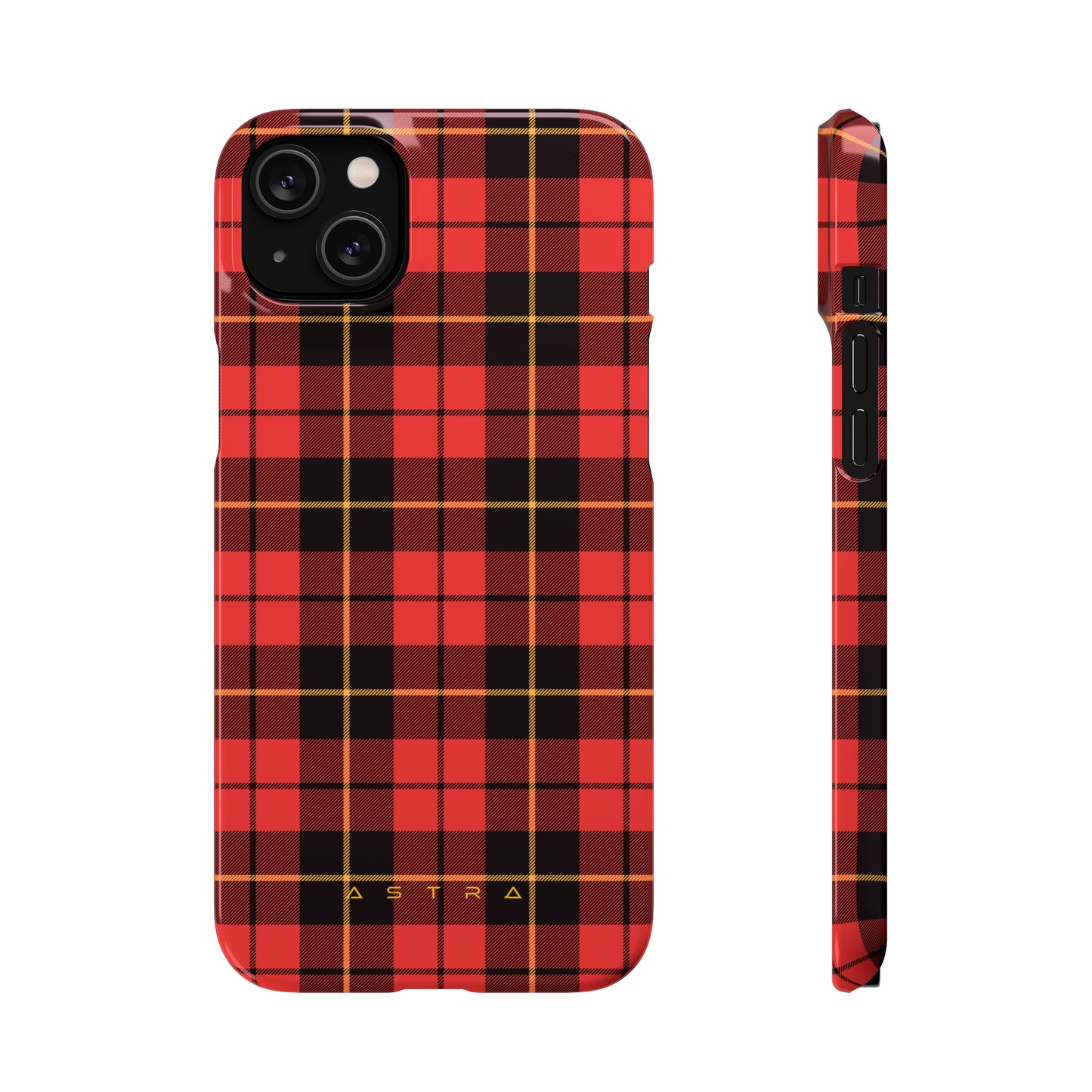 Crimson Classic iPhone 14 Plus Glossy Phone Case Accessories Classic Glossy iPhone Cases Matte Phone Cases Samsung Cases
