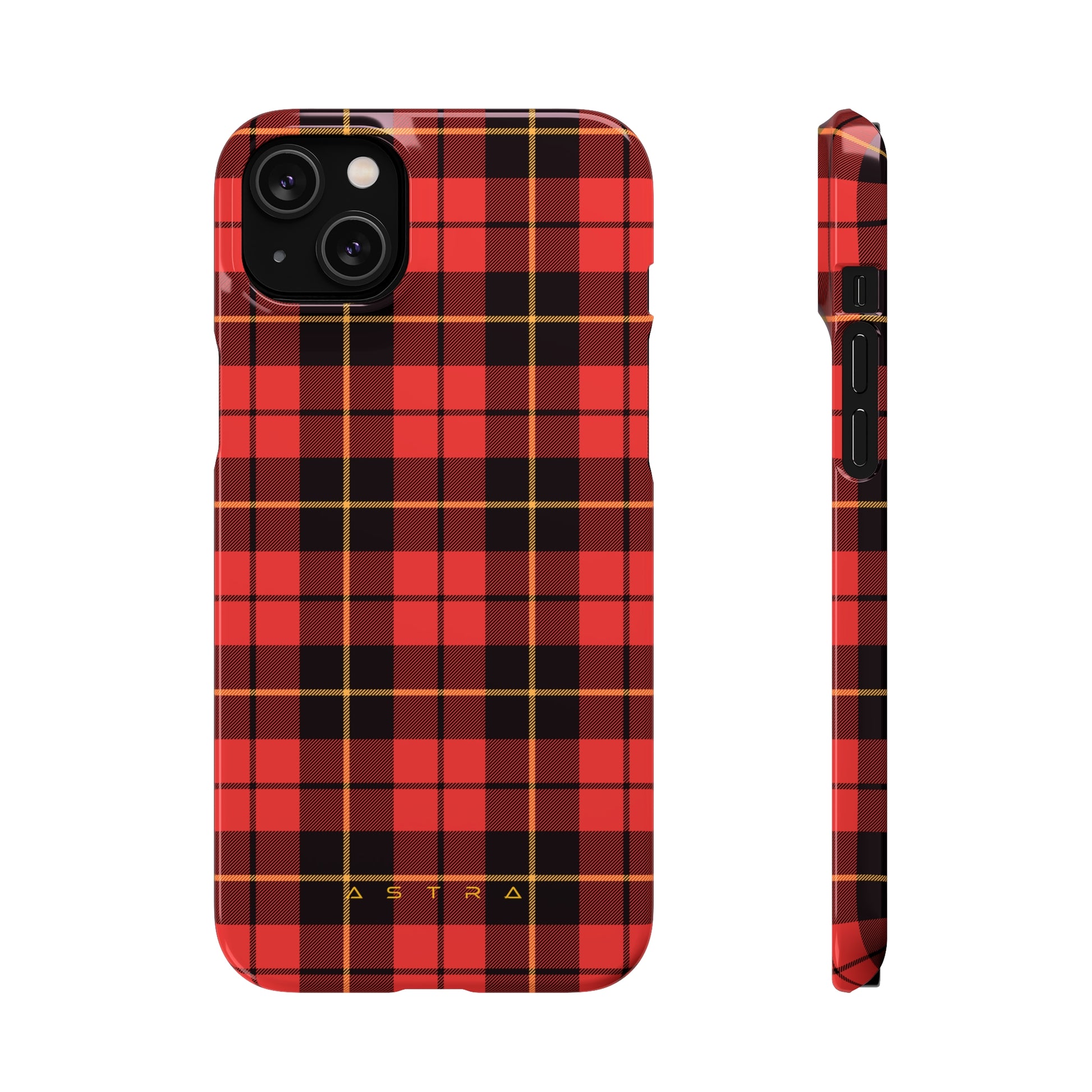 Crimson Classic iPhone 14 Plus Glossy Phone Case Accessories Classic Glossy iPhone Cases Matte Phone Cases Samsung Cases