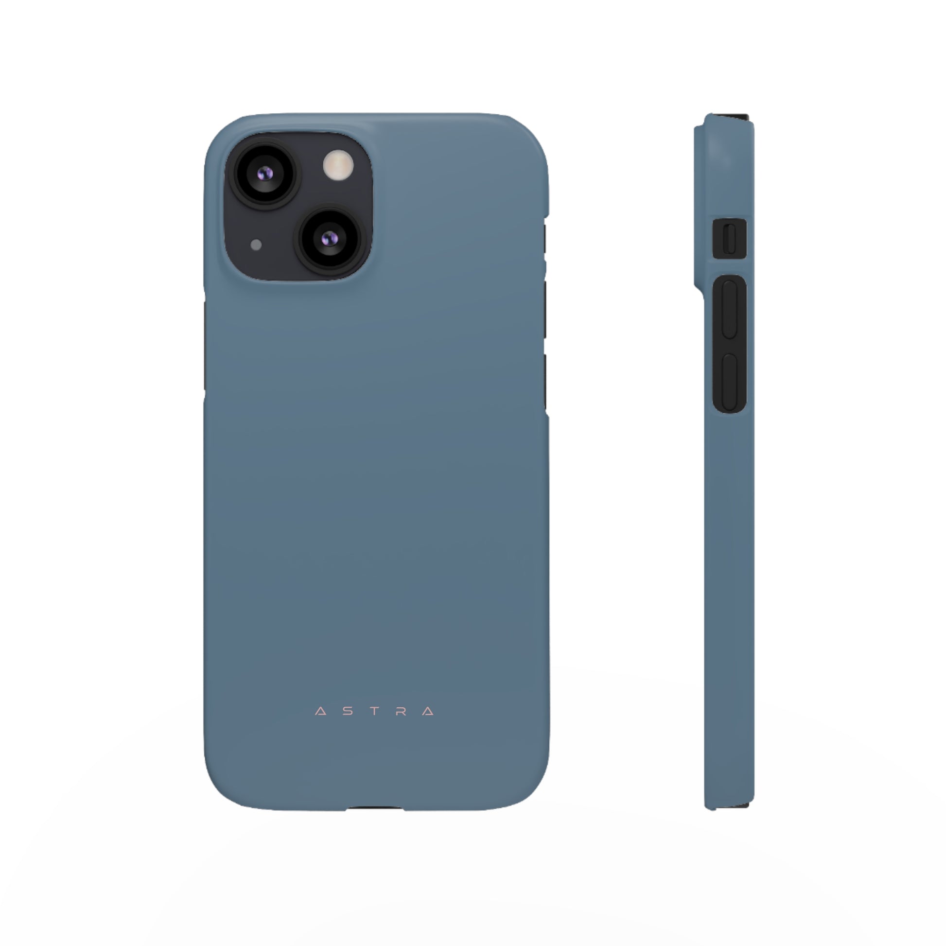 Blue Titanium iPhone 13 Mini Matte Phone Case Accessories Classic Glossy iPhone Cases Matte Phone Cases Samsung Cases