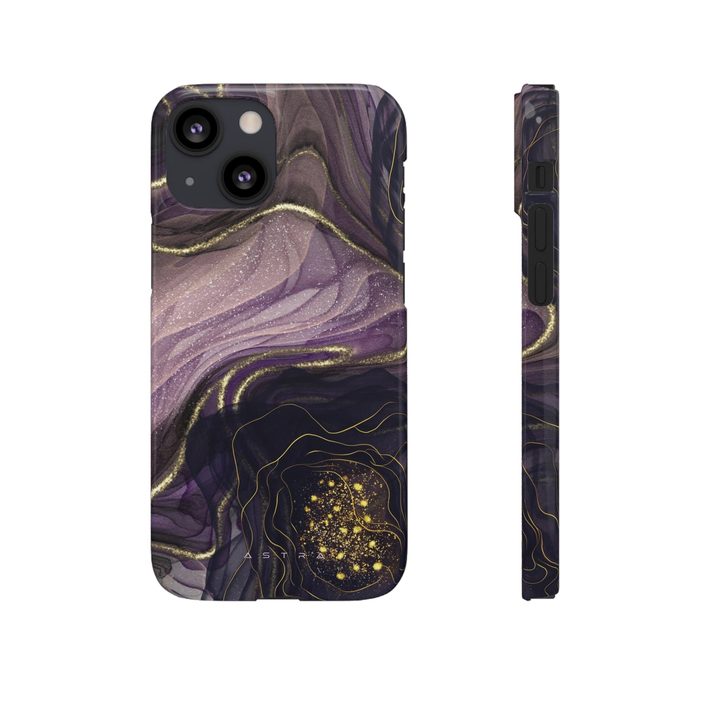 Lavender Crush iPhone 13 Mini Glossy Phone Case Accessories Classic Glossy iPhone Cases Matte Phone Cases