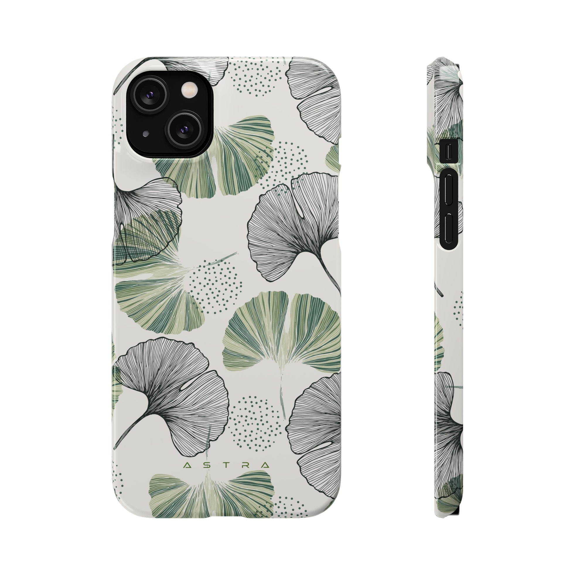 Botanical Bliss iPhone 14 Plus Glossy Phone Case Accessories Classic Glossy iPhone Cases Matte Phone Cases Samsung Cases