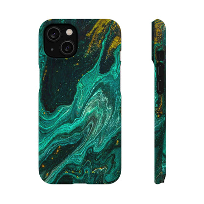 Mystic Lagoon iPhone 14 Matte Phone Case Accessories Classic Glossy iPhone Cases Matte Phone Cases