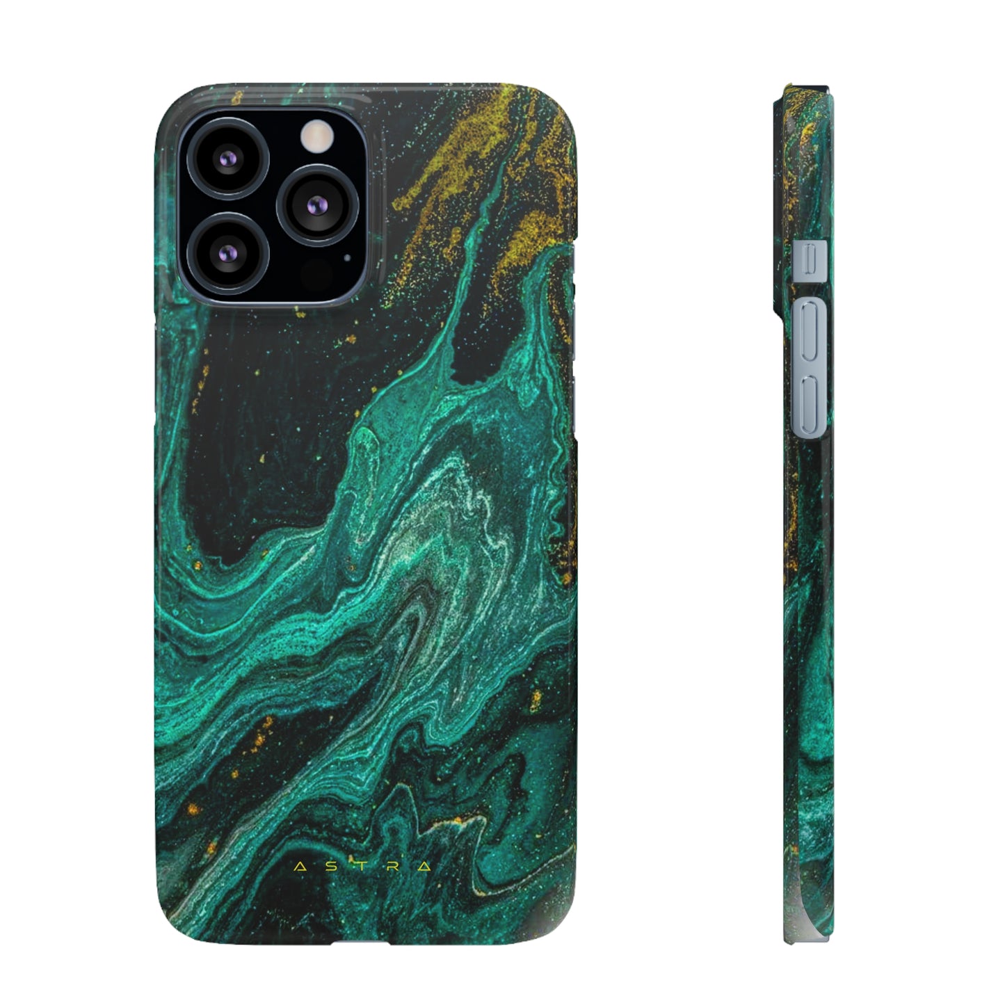 Mystic Lagoon iPhone 13 Pro Max Glossy Phone Case Accessories Classic Glossy iPhone Cases Matte Phone Cases