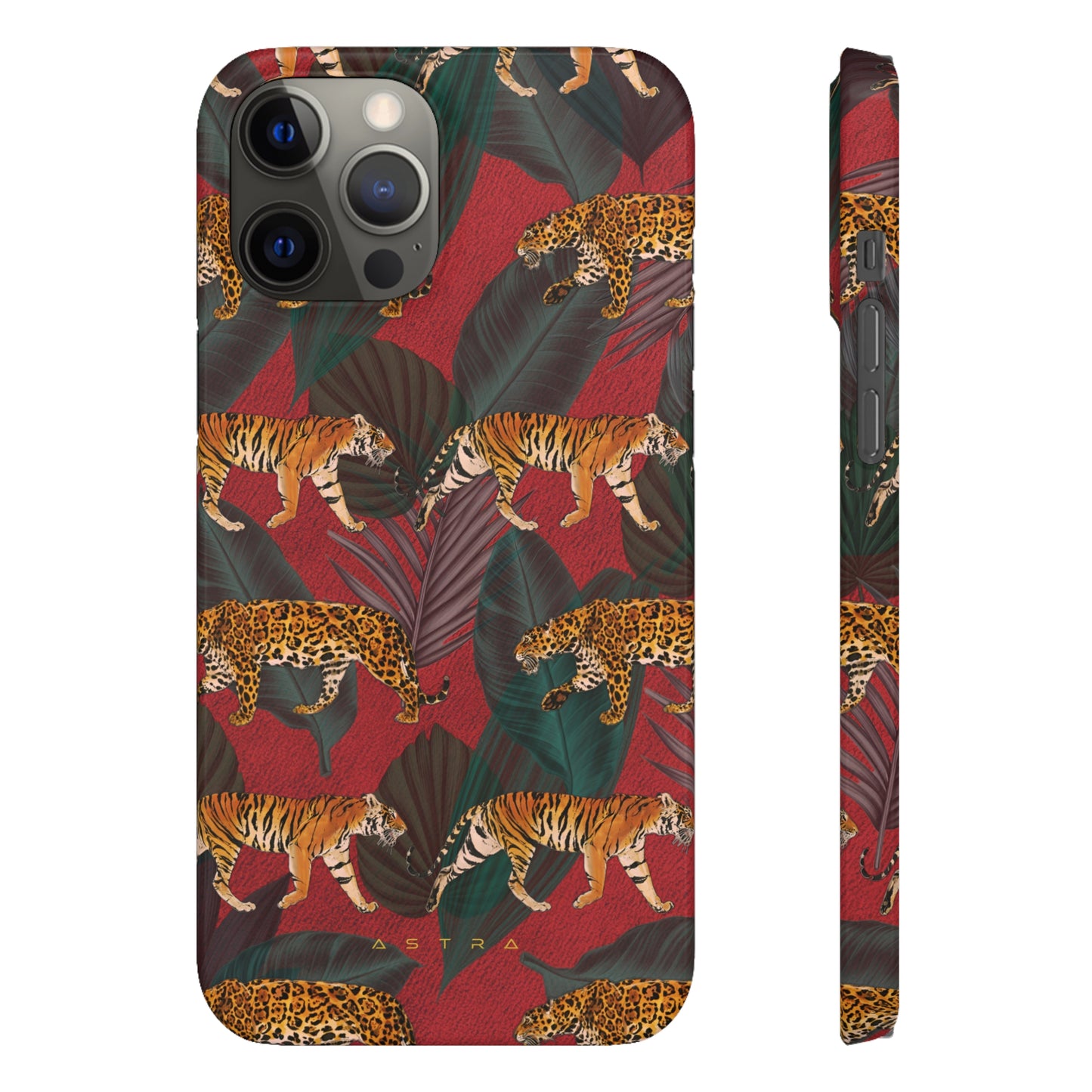 Tropical Stroll iPhone 12 Pro Max Glossy Phone Case Accessories Classic Glossy iPhone Cases Matte Phone Cases