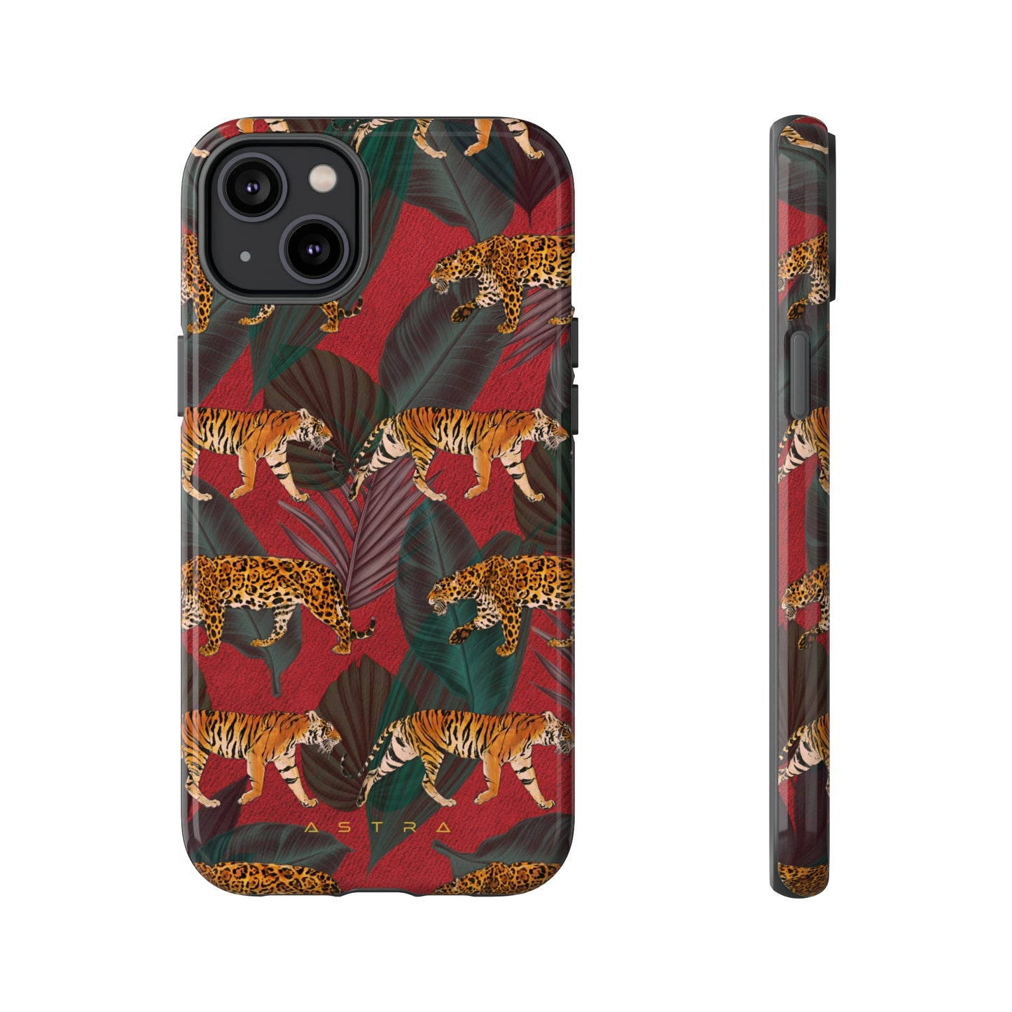 Tropical Stroll iPhone 14 Plus Glossy Phone Case Accessories Elite Glossy iPhone Cases Matte mobi Phone accessory Phone Cases Samsung Cases Valentine's Day Picks