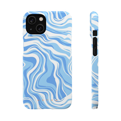 Ocean Fusion iPhone 14 Glossy Phone Case Accessories Classic Glossy iPhone Cases Matte Phone Cases