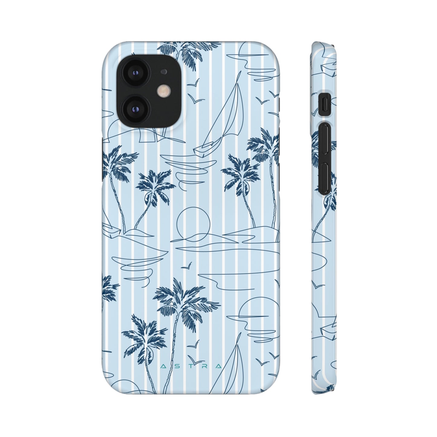 Beach Vibes iPhone 12 Mini Phone Case Accessories Classic Glossy iPhone Cases Matte Phone accessory Phone Cases Valentine's Day Picks