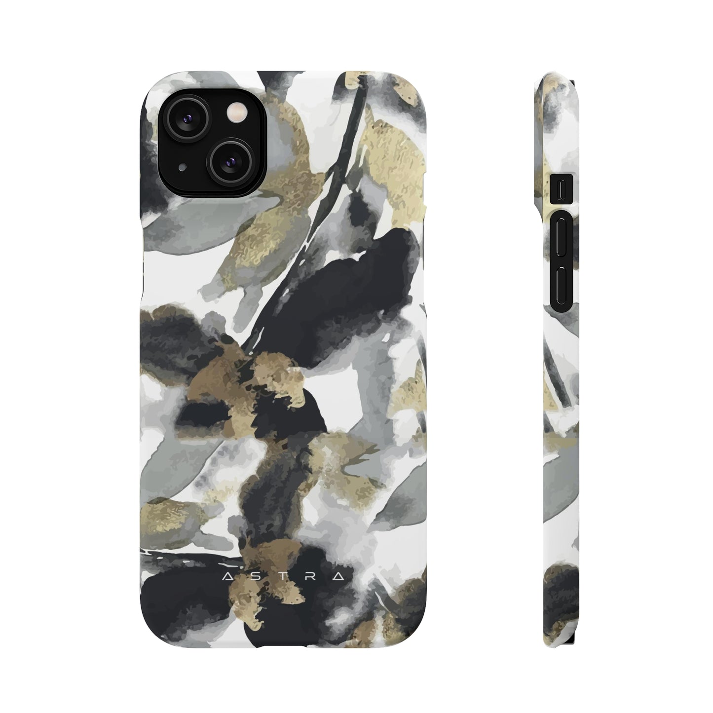 Golden Serenity iPhone 14 Plus Matte Phone Case Accessories Classic Glossy iPhone Cases Matte Phone Cases Samsung Cases