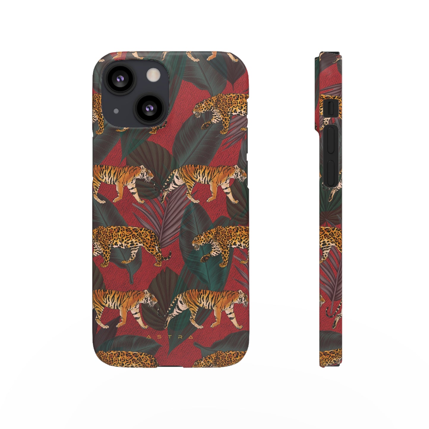 Tropical Stroll iPhone 13 Mini Matte Phone Case Accessories Classic Glossy iPhone Cases Matte Phone Cases