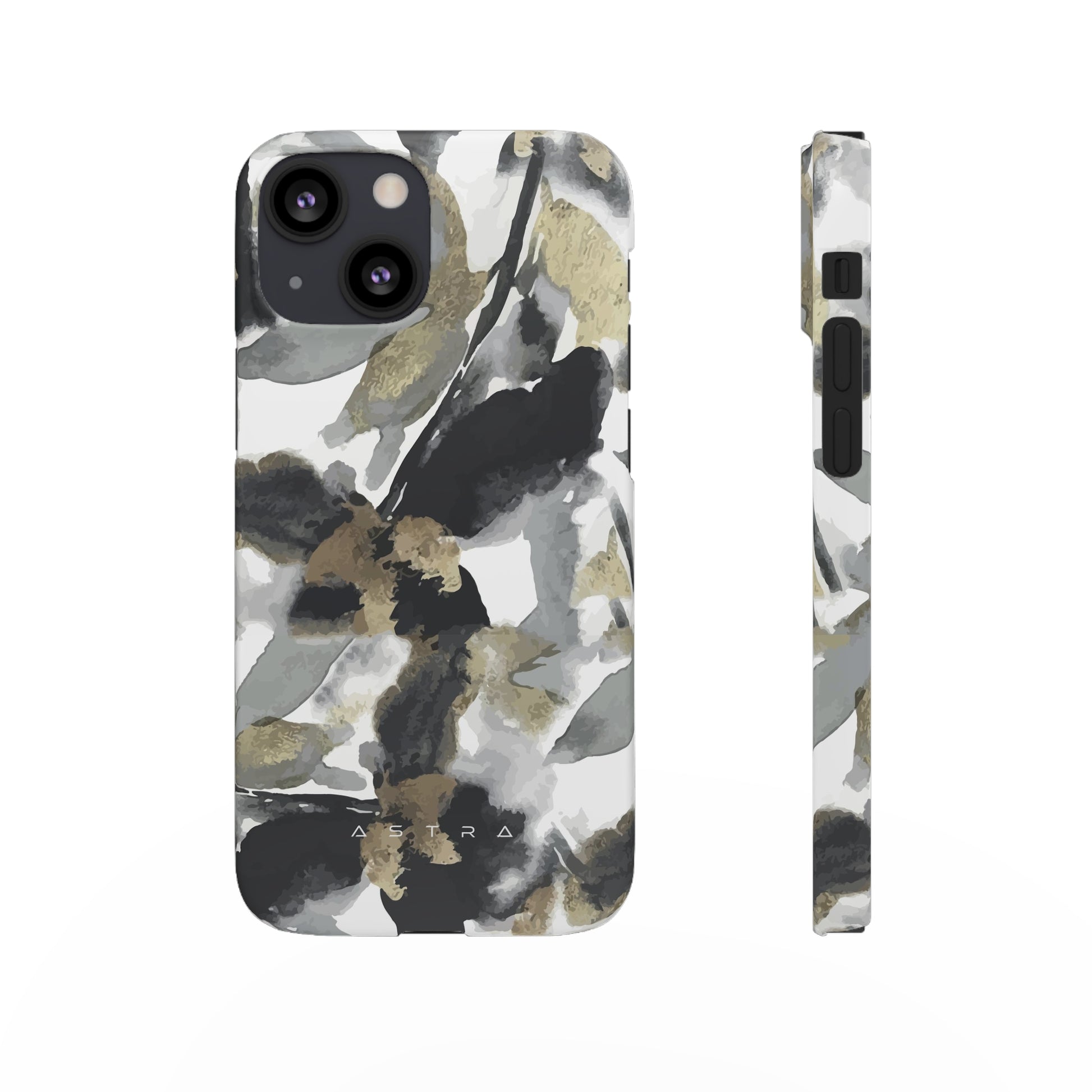Golden Serenity iPhone 13 Mini Matte Phone Case Accessories Classic Glossy iPhone Cases Matte Phone Cases Samsung Cases