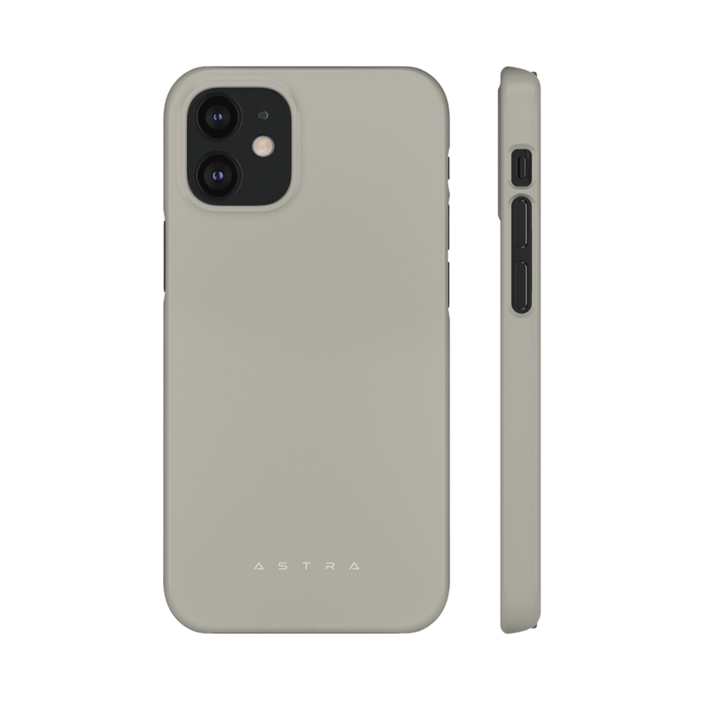 Natural Titanium iPhone 12 Mini Glossy Phone Case Accessories Classic Glossy iPhone Cases Matte Phone Cases Samsung Cases