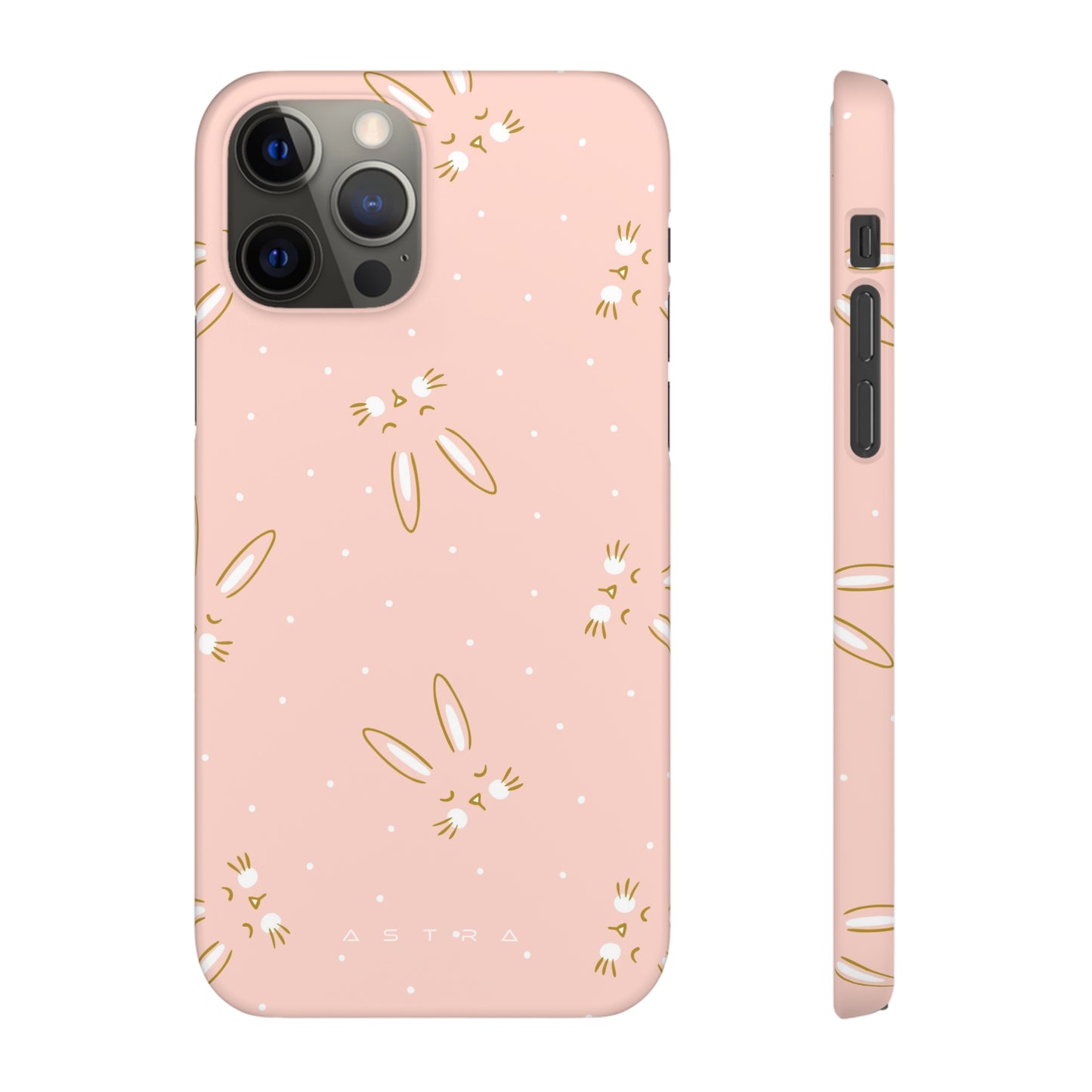 Hunny Bunny iPhone 12 Pro Matte Phone Case Accessories Classic Glossy iPhone Cases Matte Phone Cases Samsung Cases