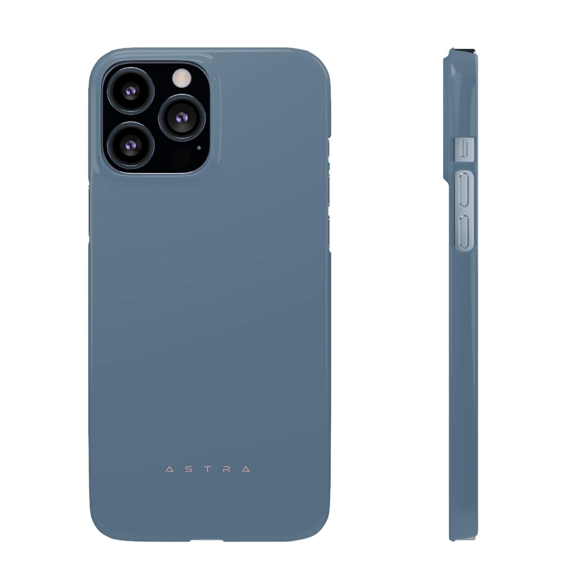 Blue Titanium iPhone 13 Pro Max Glossy Phone Case Accessories Classic Glossy iPhone Cases Matte Phone Cases Samsung Cases