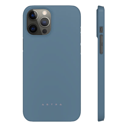 Blue Titanium iPhone 12 Pro Max Glossy Phone Case Accessories Classic Glossy iPhone Cases Matte Phone Cases Samsung Cases