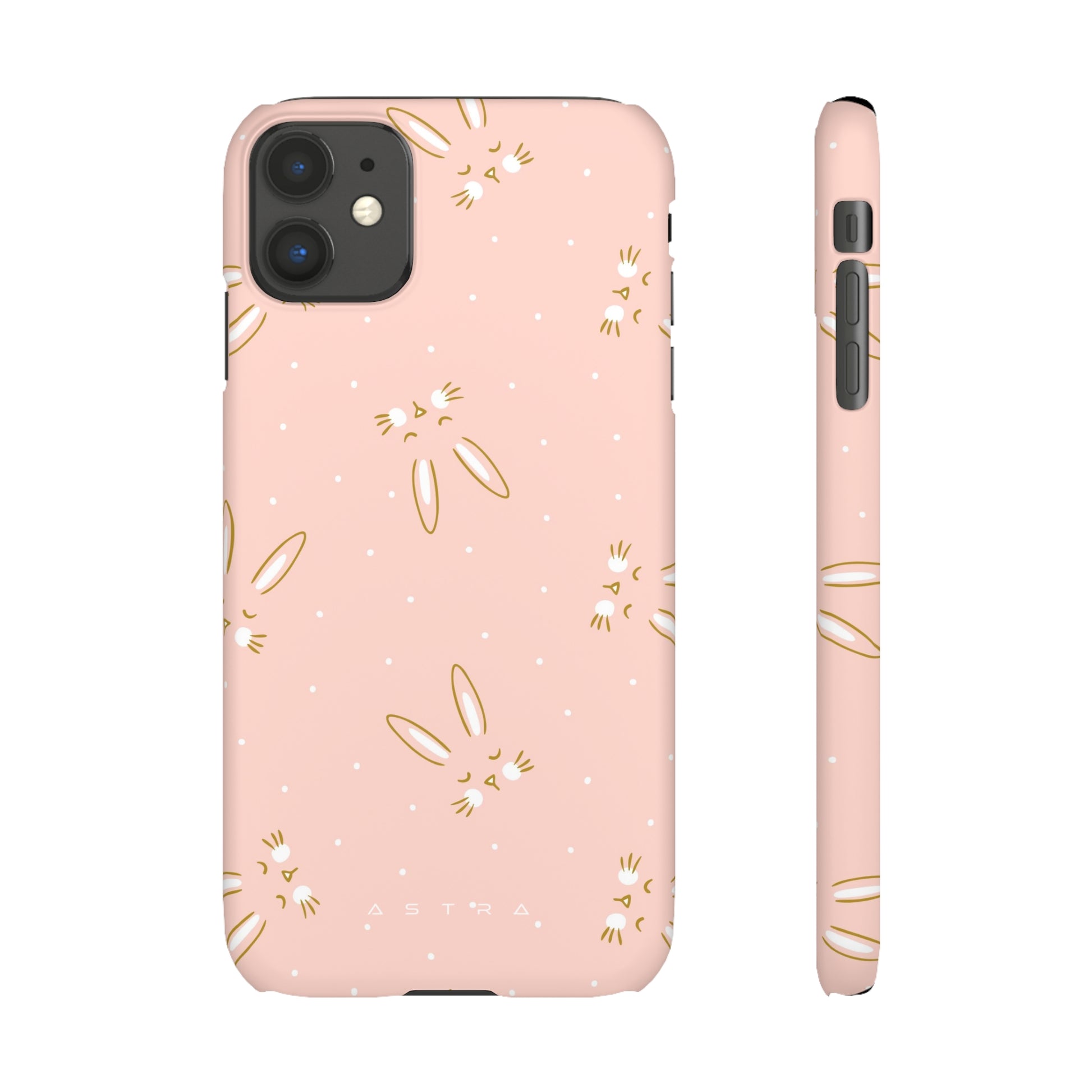 Hunny Bunny iPhone 11 Matte Phone Case Accessories Classic Glossy iPhone Cases Matte Phone Cases Samsung Cases