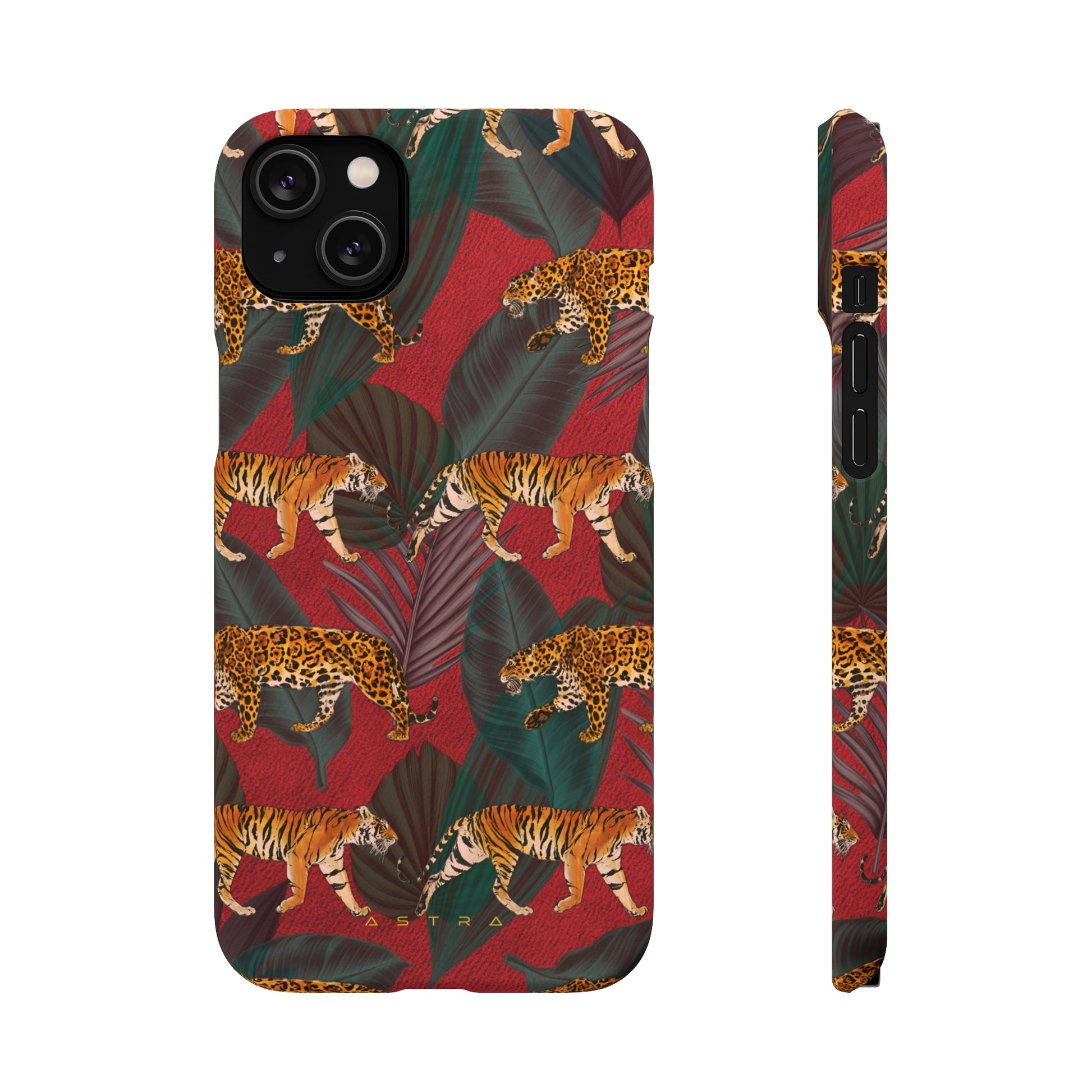 Tropical Stroll iPhone 14 Plus Matte Phone Case Accessories Classic Glossy iPhone Cases Matte Phone Cases