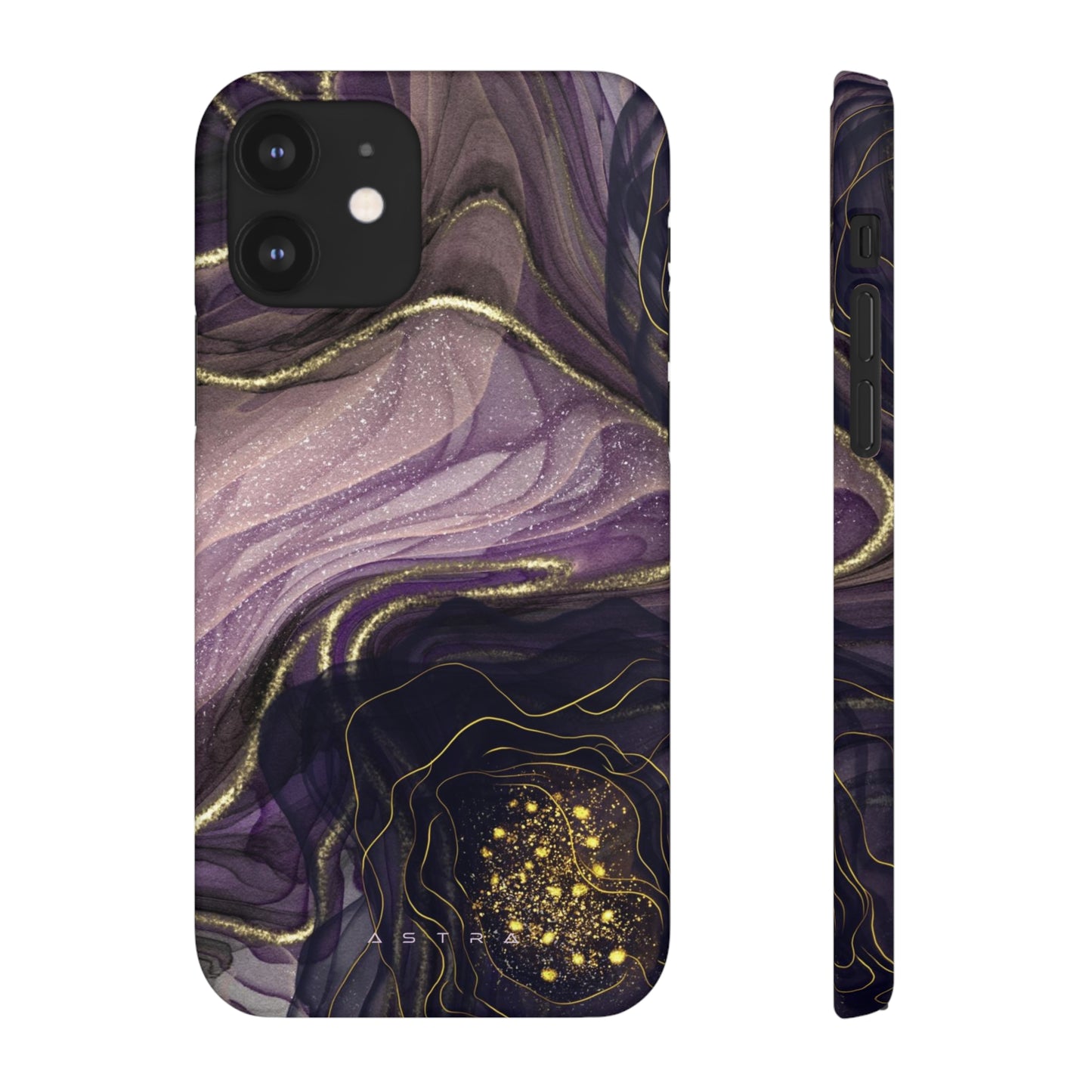 Lavender Crush iPhone 12 Matte Phone Case Accessories Classic Glossy iPhone Cases Matte Phone Cases