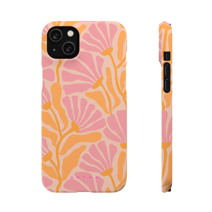 Pink Blossom iPhone 14 Plus Matte Phone Case Accessories Classic Glossy iPhone Cases Matte Phone Cases