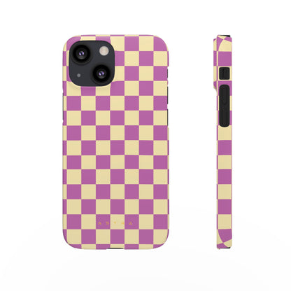 Check and Mate iPhone 13 Mini Matte Phone Case Accessories Classic Glossy iPhone Cases Matte Phone Cases Samsung Cases