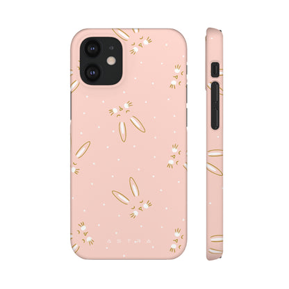 Hunny Bunny iPhone 12 Mini Matte Phone Case Accessories Classic Glossy iPhone Cases Matte Phone Cases Samsung Cases