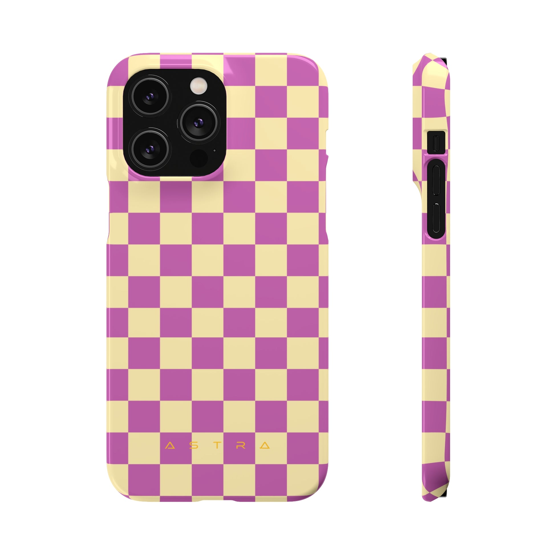 Check and Mate iPhone 14 Pro Max Glossy Phone Case Accessories Classic Glossy iPhone Cases Matte Phone Cases Samsung Cases