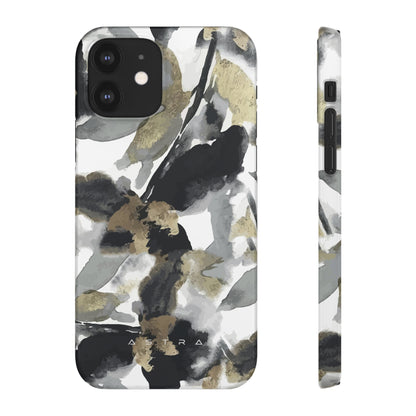Golden Serenity iPhone 12 Glossy Phone Case Accessories Classic Glossy iPhone Cases Matte Phone Cases Samsung Cases