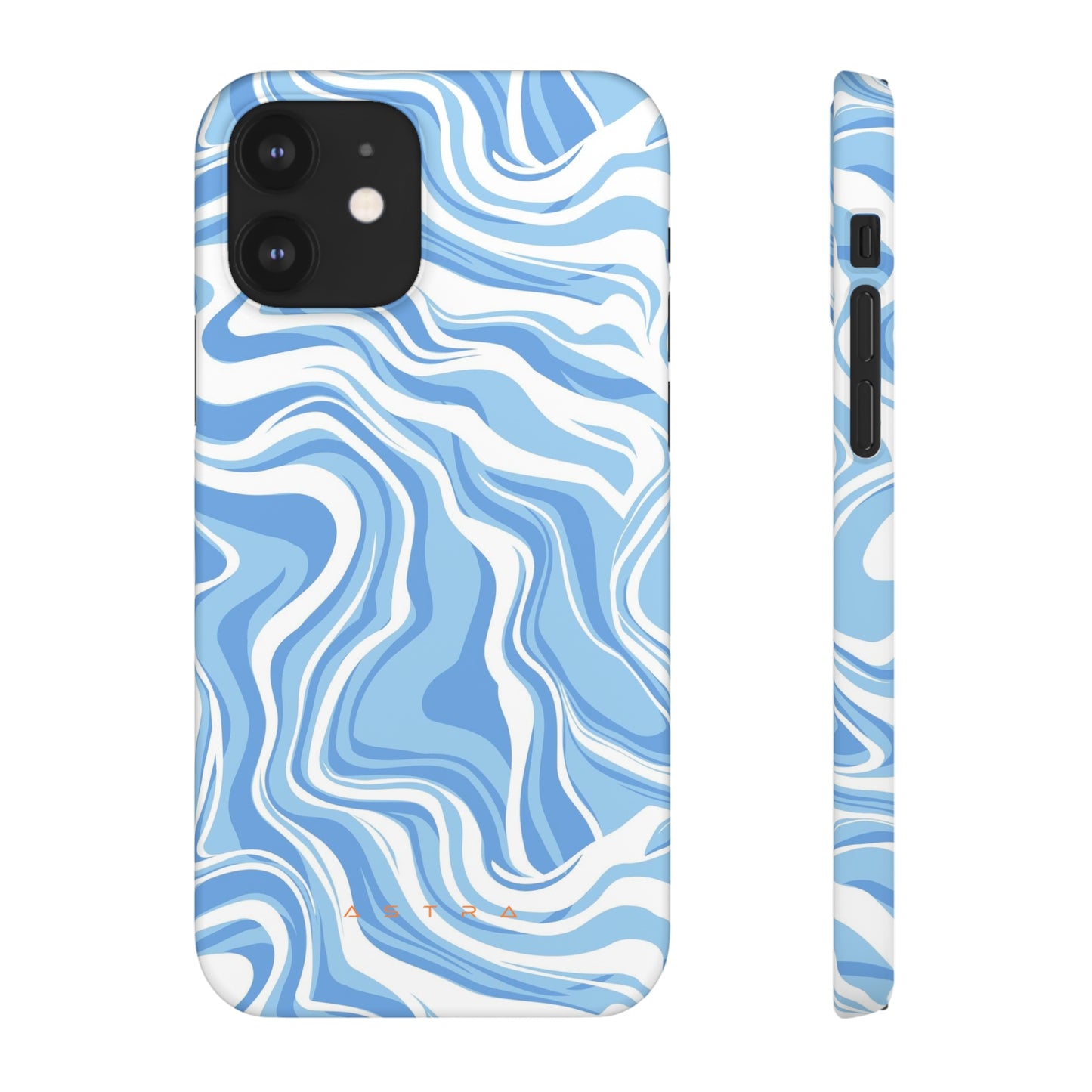 Ocean Fusion iPhone 12 Matte Phone Case Accessories Classic Glossy iPhone Cases Matte Phone Cases