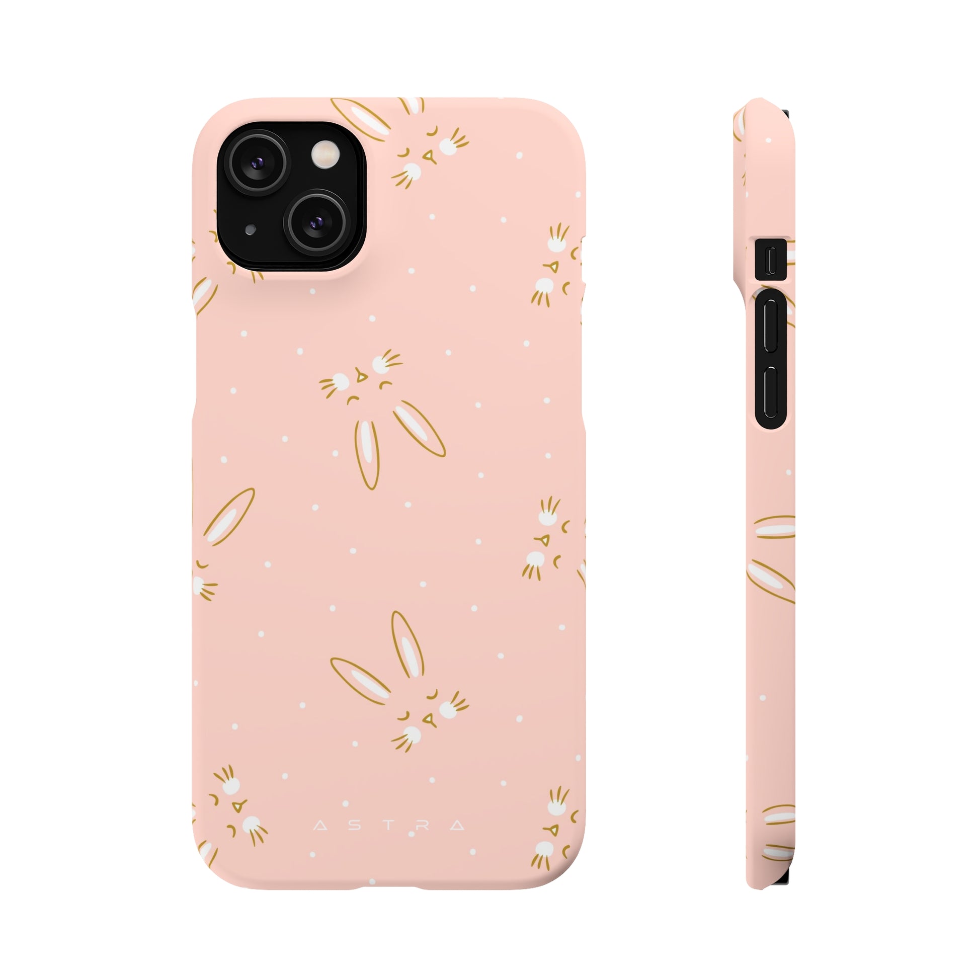 Hunny Bunny iPhone 14 Plus Matte Phone Case Accessories Classic Glossy iPhone Cases Matte Phone Cases Samsung Cases