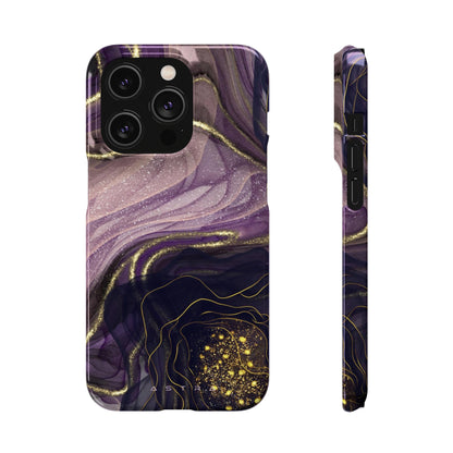 Lavender Crush iPhone 14 Pro Glossy Phone Case Accessories Classic Glossy iPhone Cases Matte Phone Cases