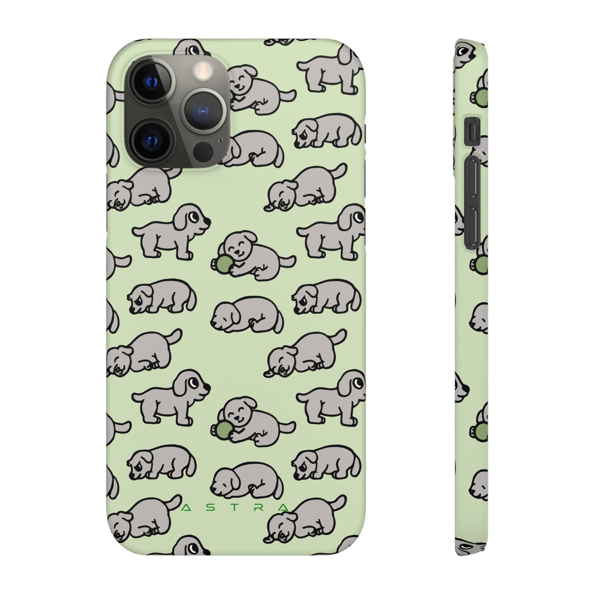 Paw Picnic iPhone 12 Pro Matte Phone Case Accessories Classic Glossy iPhone Cases Matte Phone accessory Phone Cases Valentine's Day Picks