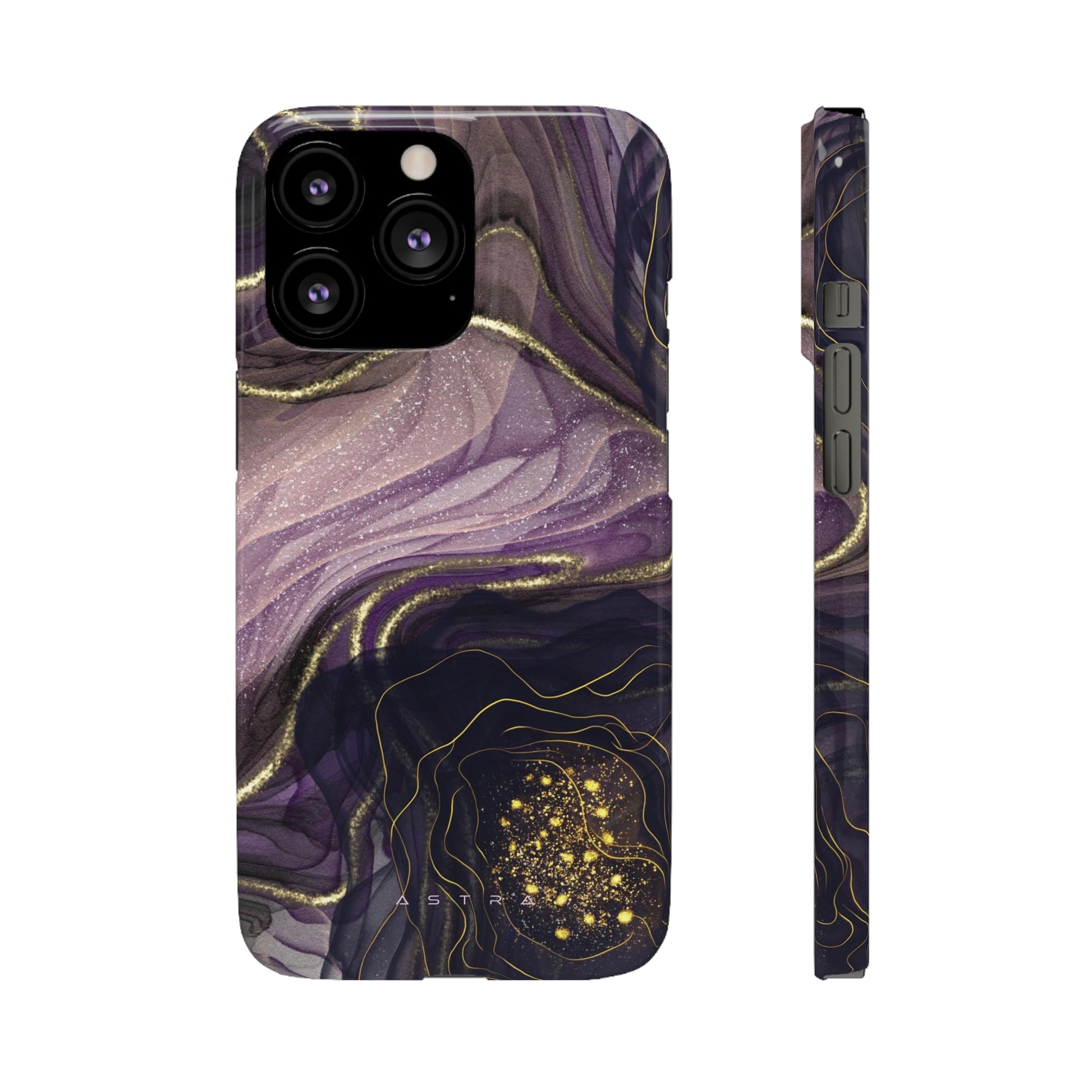 Lavender Crush iPhone 13 Pro Glossy Phone Case Accessories Classic Glossy iPhone Cases Matte Phone Cases