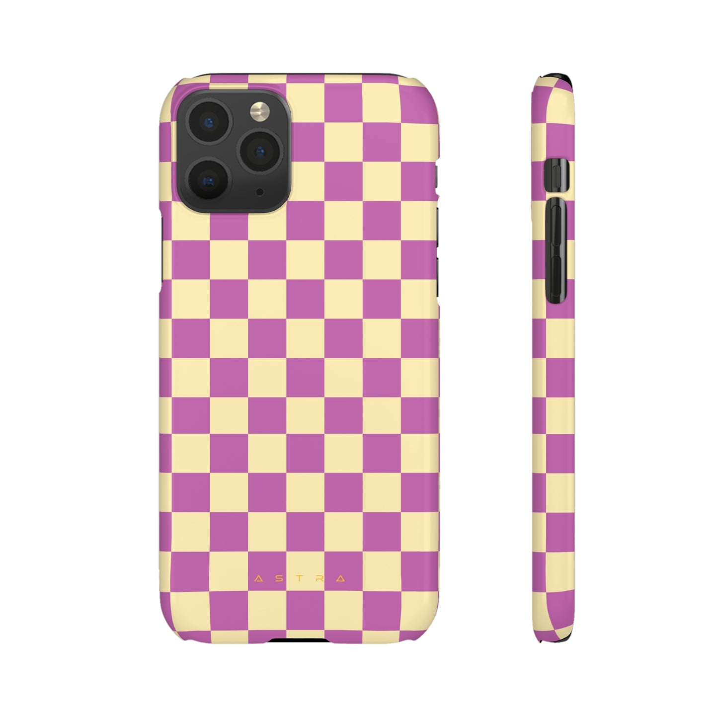 Check and Mate iPhone 11 Pro Glossy Phone Case Accessories Classic Glossy iPhone Cases Matte Phone Cases Samsung Cases