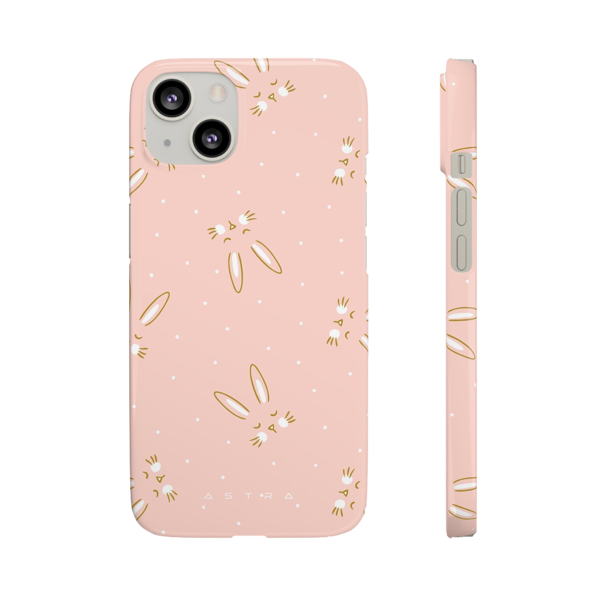 Hunny Bunny iPhone 13 Glossy Phone Case Accessories Classic Glossy iPhone Cases Matte Phone Cases Samsung Cases