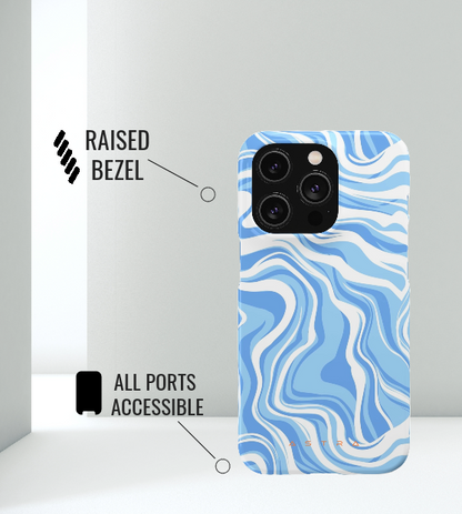 Ocean Fusion iPhone 14 Pro Max Matte Phone Case Accessories Classic Glossy iPhone Cases Matte Phone Cases