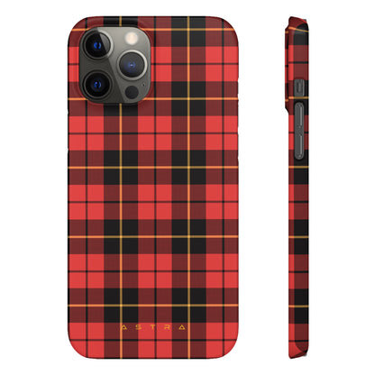 Crimson Classic iPhone 12 Pro Max Glossy Phone Case Accessories Classic Glossy iPhone Cases Matte Phone Cases Samsung Cases