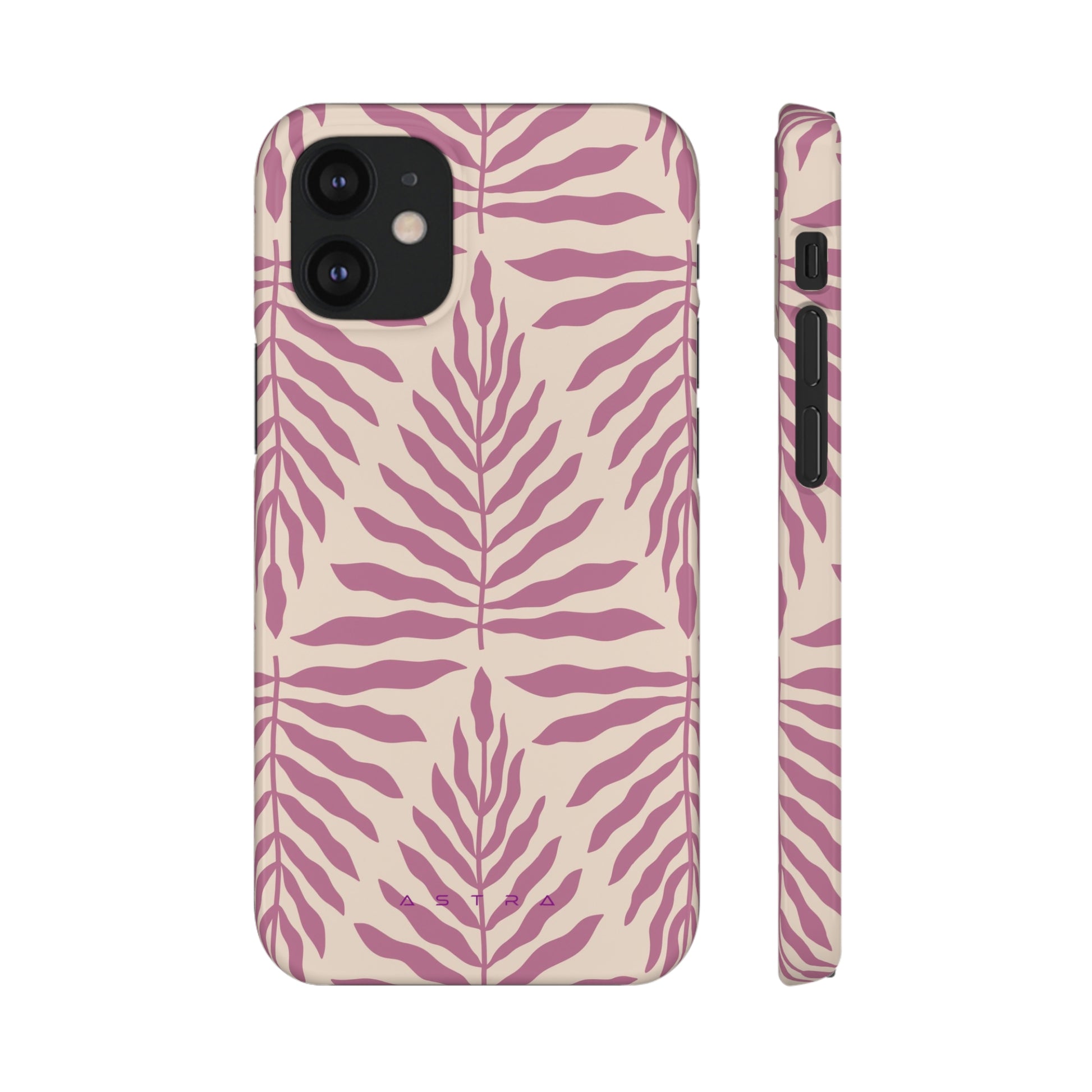 Winter Blush iPhone 12 Mini Glossy Phone Case Accessories Classic Glossy iPhone Cases Matte Phone accessory Phone Cases Valentine's Day Picks