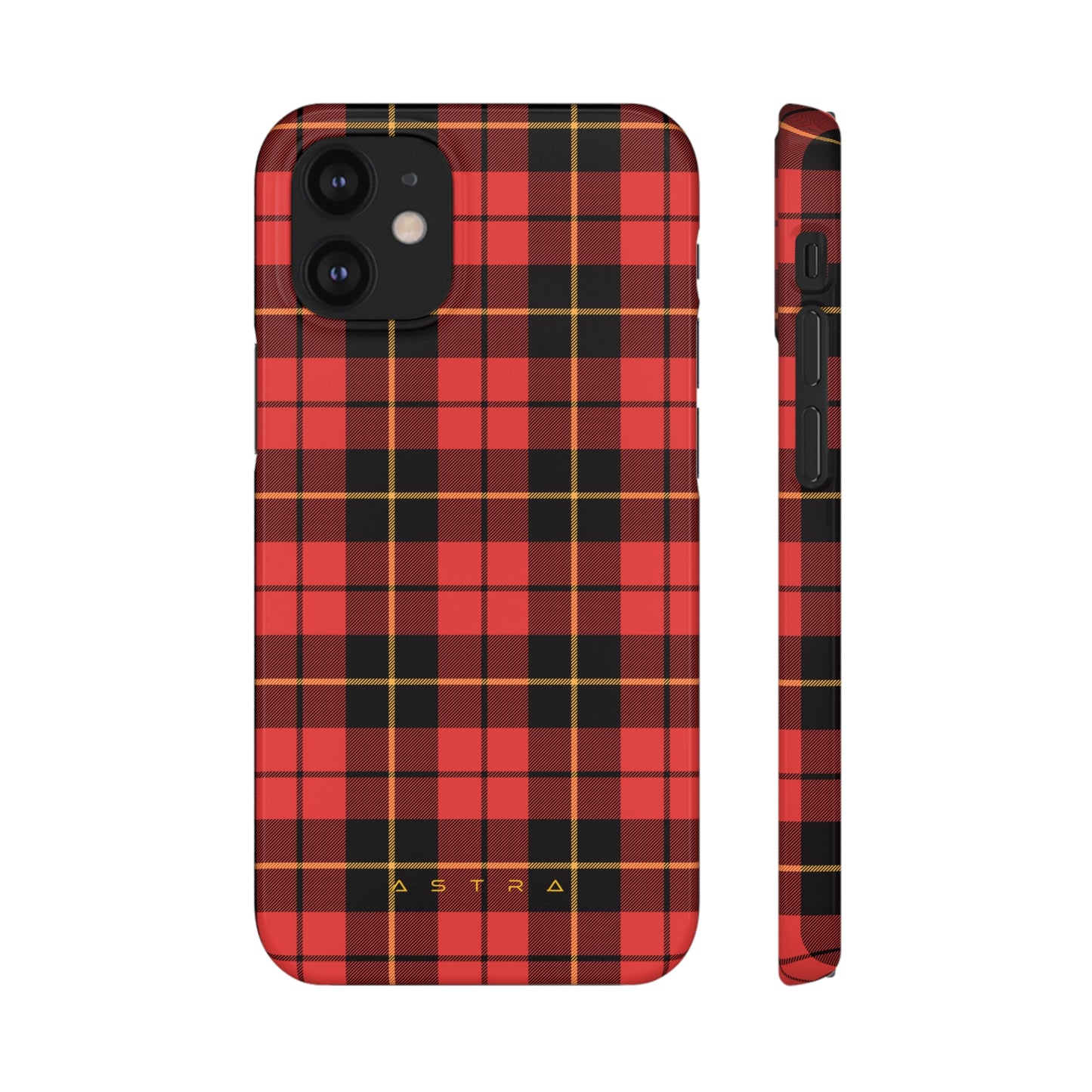 Crimson Classic iPhone 12 Mini Glossy Phone Case Accessories Classic Glossy iPhone Cases Matte Phone Cases Samsung Cases
