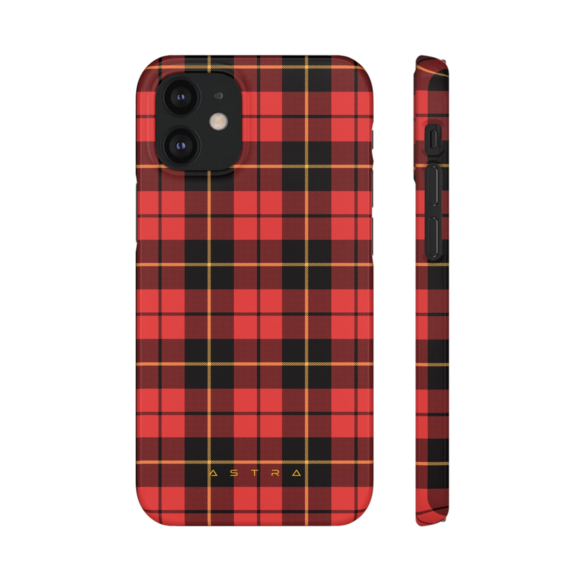 Crimson Classic iPhone 12 Mini Glossy Phone Case Accessories Classic Glossy iPhone Cases Matte Phone Cases Samsung Cases