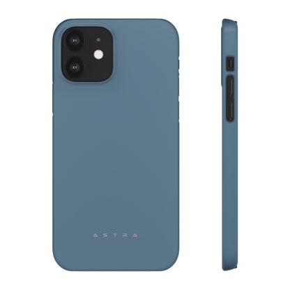 Blue Titanium iPhone 12 Glossy Phone Case Accessories Classic Glossy iPhone Cases Matte Phone Cases Samsung Cases