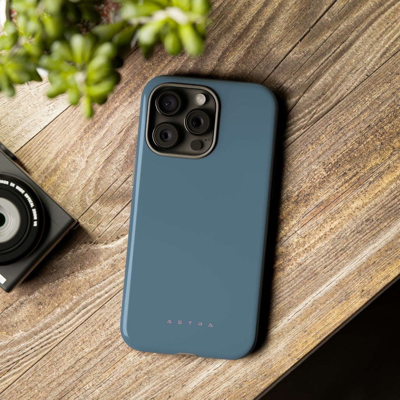 Blue Titanium iPhone 15 Plus Glossy Phone Case Accessories astra Elite Glossy iPhone Cases Matte Phone accessory Phone Cases Samsung Cases Valentine's Day Picks