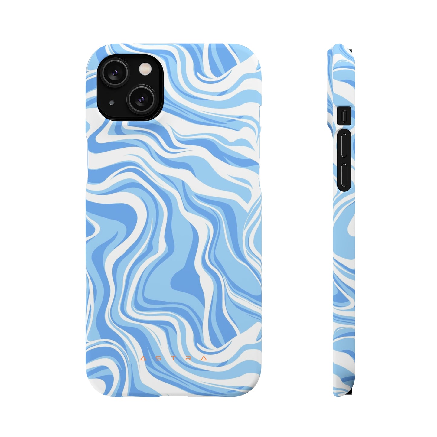 Ocean Fusion iPhone 14 Plus Matte Phone Case Accessories Classic Glossy iPhone Cases Matte Phone Cases