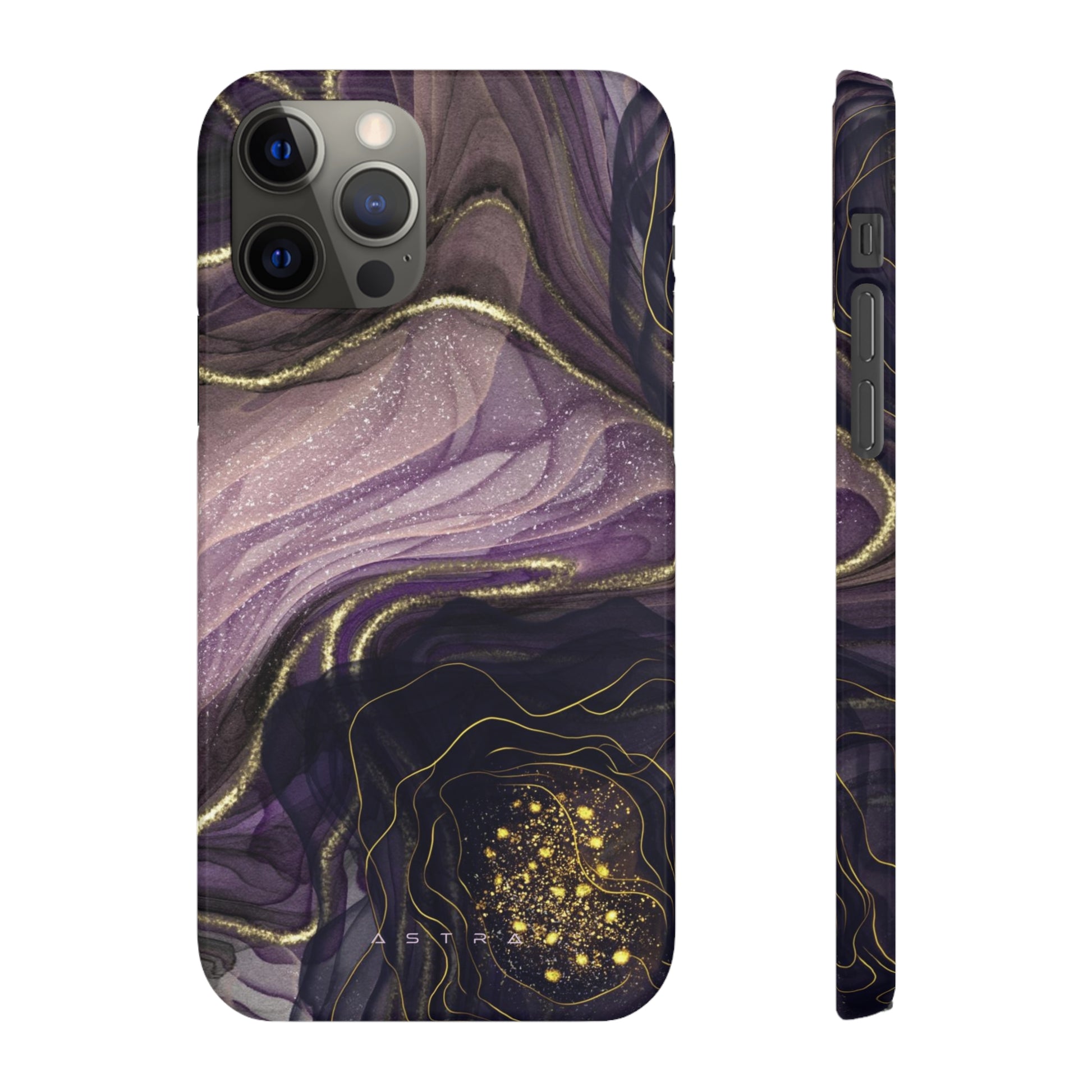 Lavender Crush iPhone 12 Pro Glossy Phone Case Accessories Classic Glossy iPhone Cases Matte Phone Cases